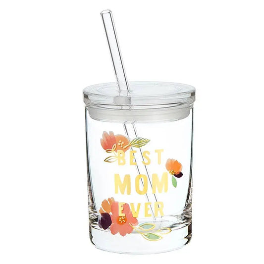 Best Mom Glass Tumbler