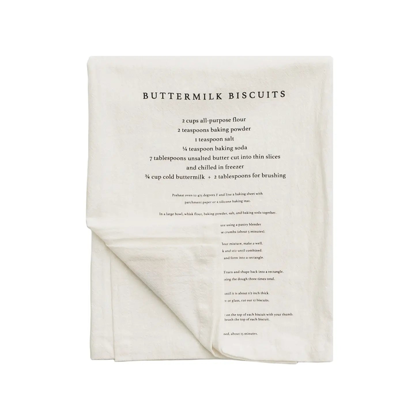 Recipe Tea Towel