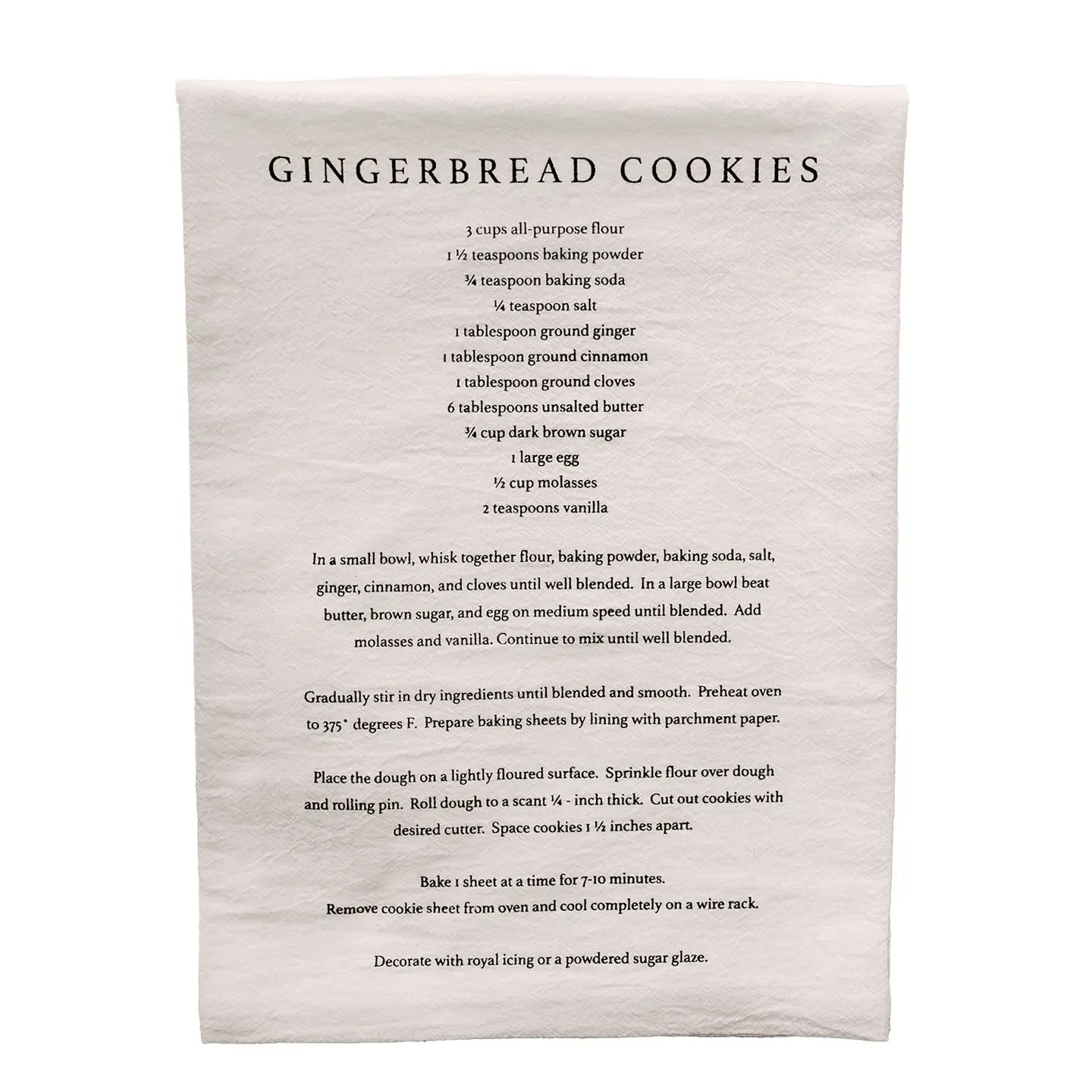 Recipe Tea Towel
