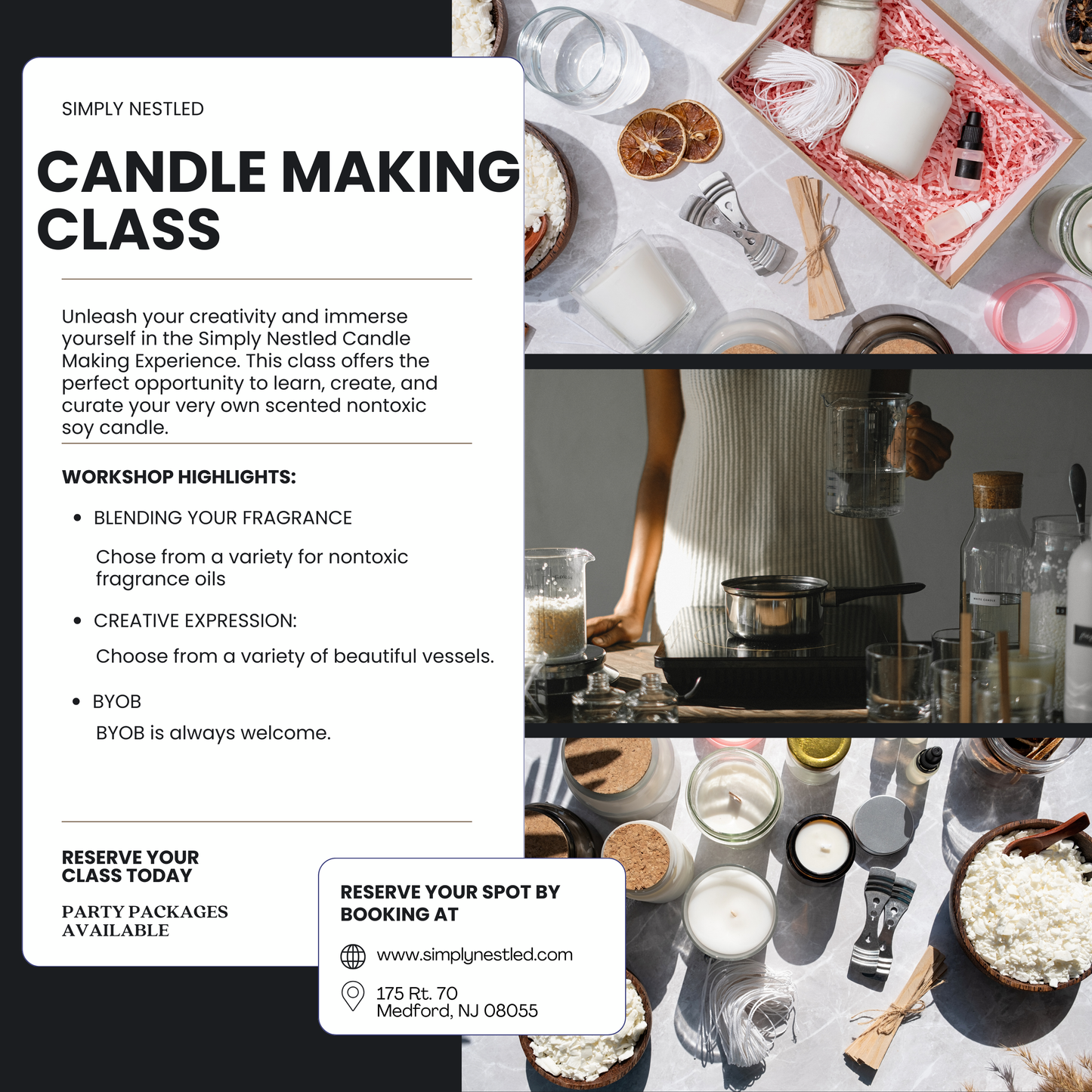 Candle Making Class