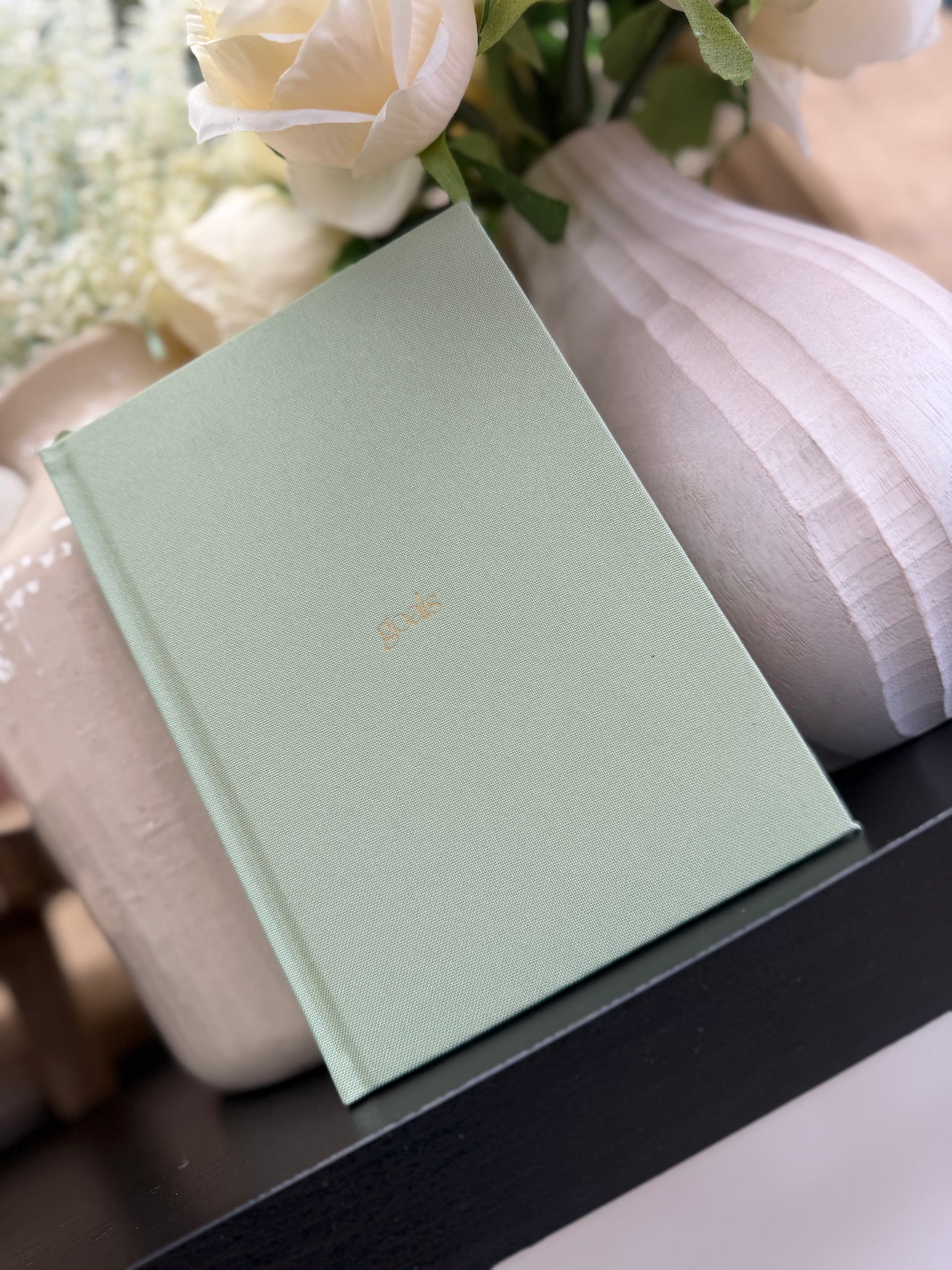 Goals Journal- Grounded Paper Co.