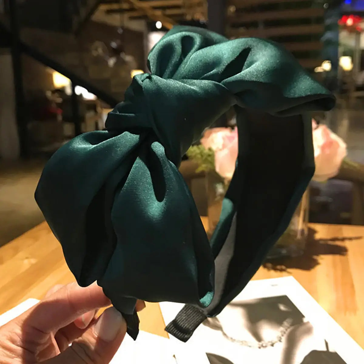 Holiday Headbands & Velvet Bow Clips