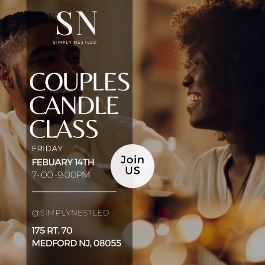 Valentine's Day Couples Candle-Making Experience 2/14/25