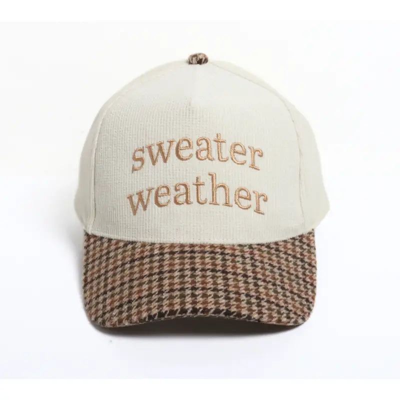Sweater Weather Baseball Cap