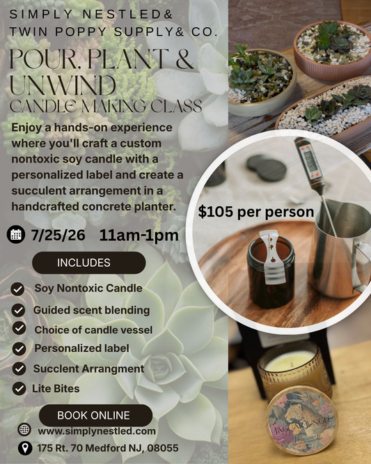 Pour, Plant & Unwind