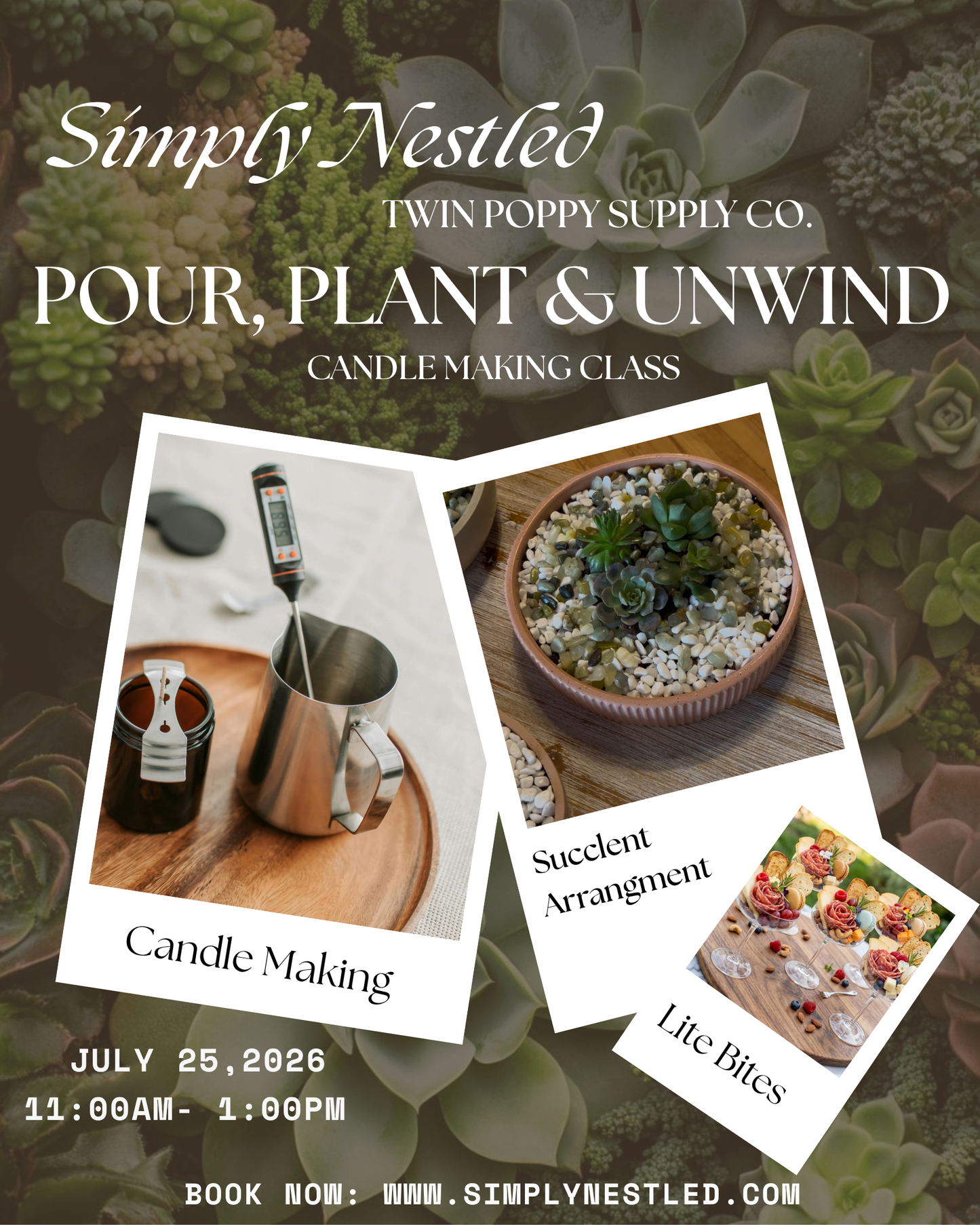 Pour, Plant & Unwind