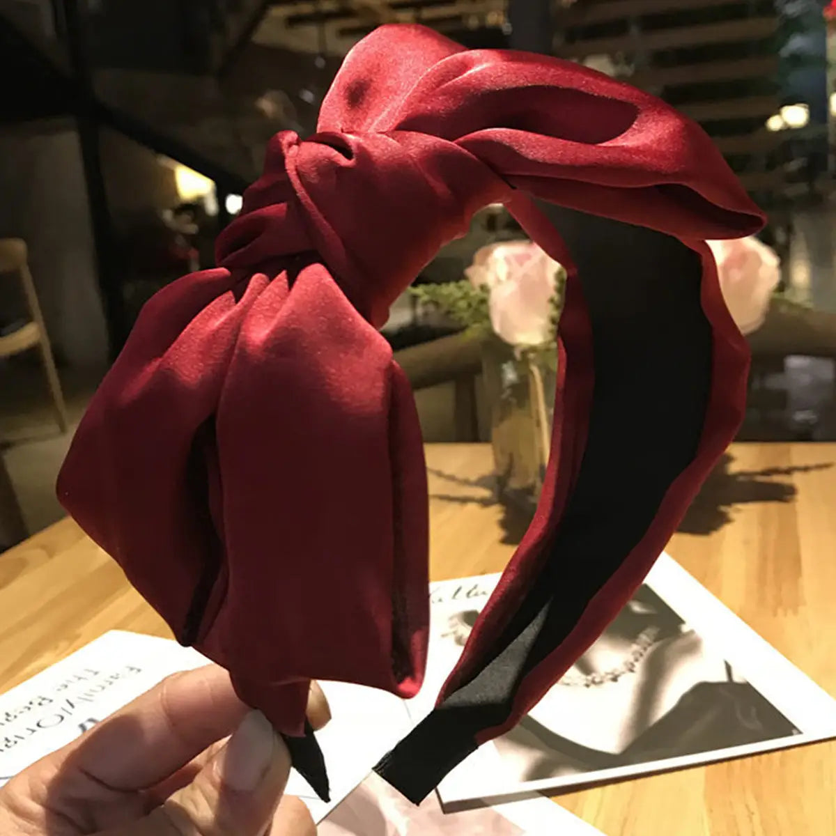 Holiday Headbands & Velvet Bow Clips