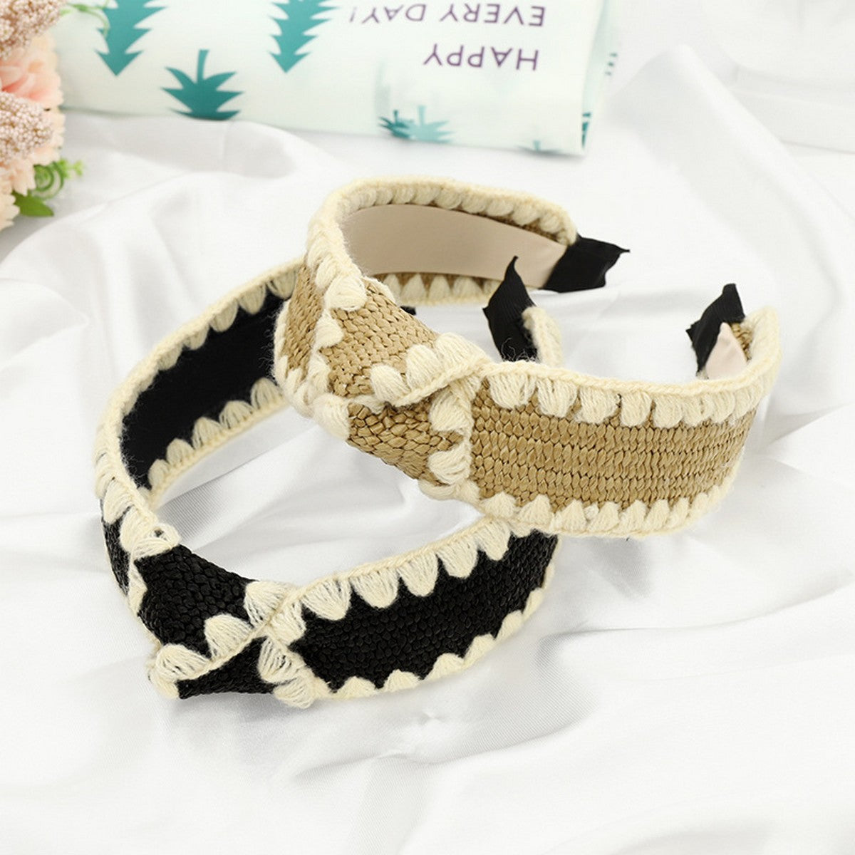 Summer Collection- Color-Blocked Knotted Headband