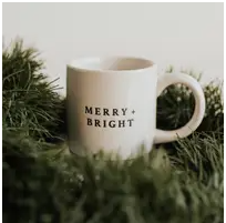 Merry and Bright Holiday Mug