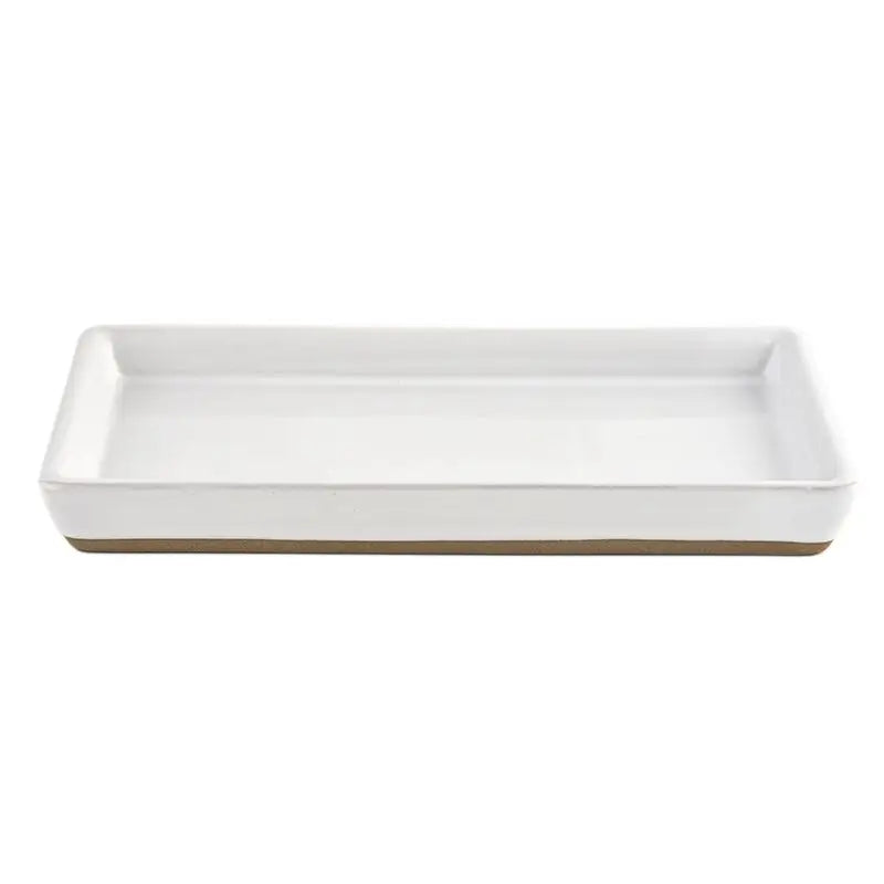 Stoneware Candle Tray